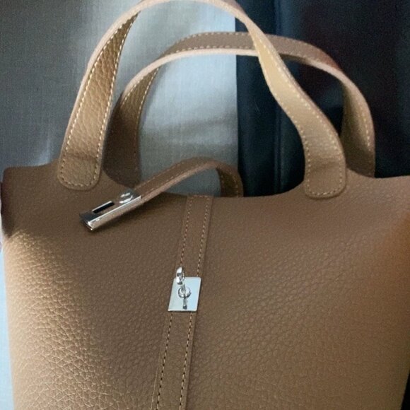 Classic Mini Top Handle Bucket Bag - Picture 5 of 8